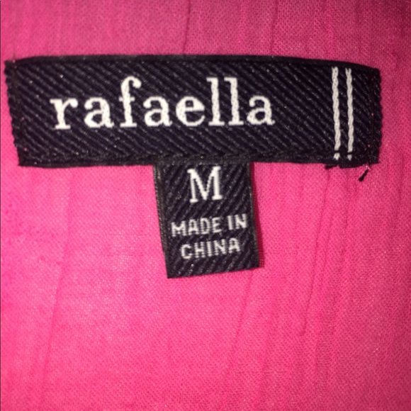 Pretty Rafaella Fuchsia Tunic Top - Picture 5 of 7